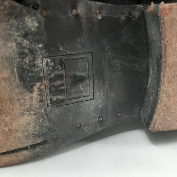 FRYE Melissa black button back zip boots sz 6 - Picture 9 of 12
